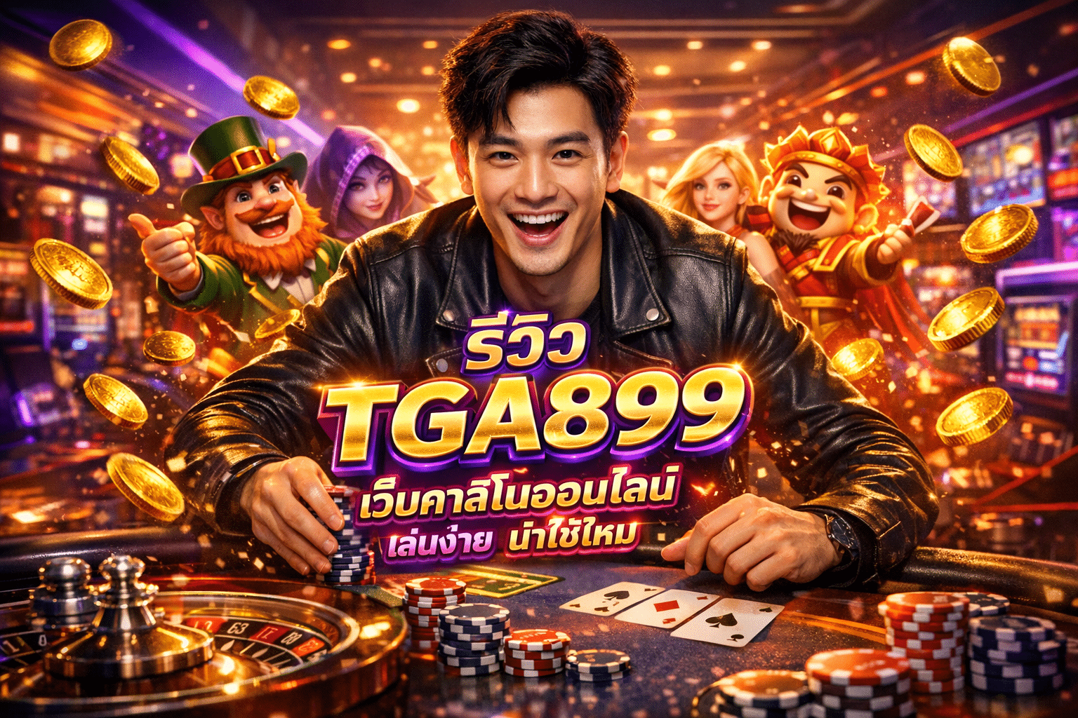 รีวิว TGA899 เว็บคาสิโนออนไลน์ เล่นง่าย น่าใช้ไหม